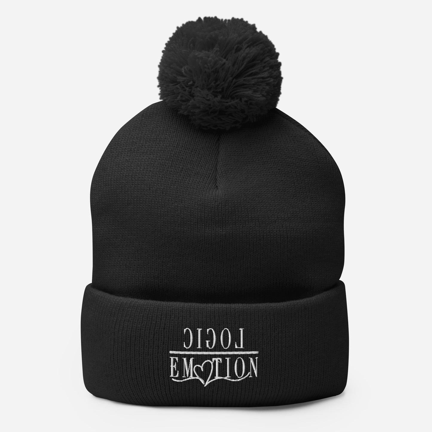 Logic Pom-Pom Beanie