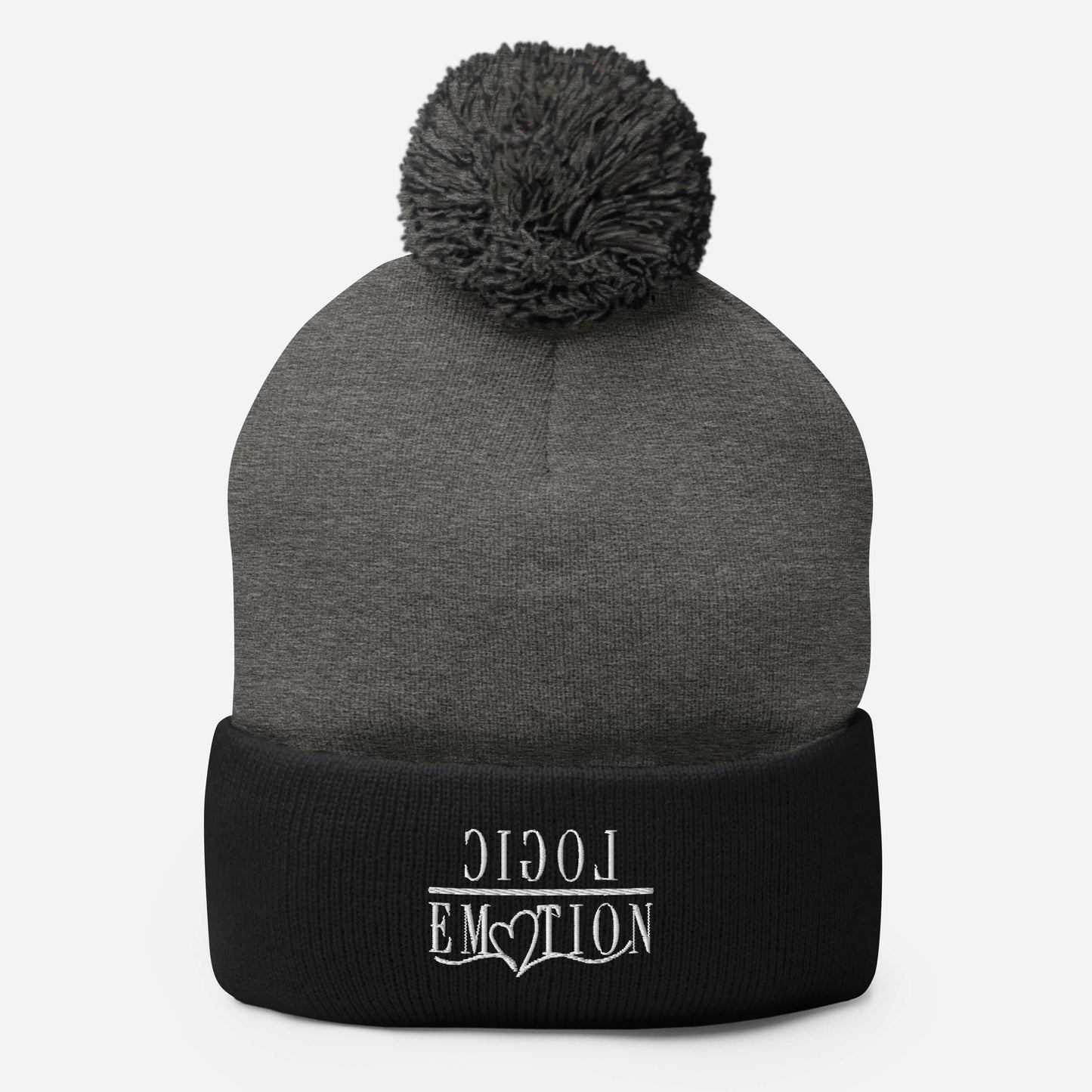 Logic Pom-Pom Beanie