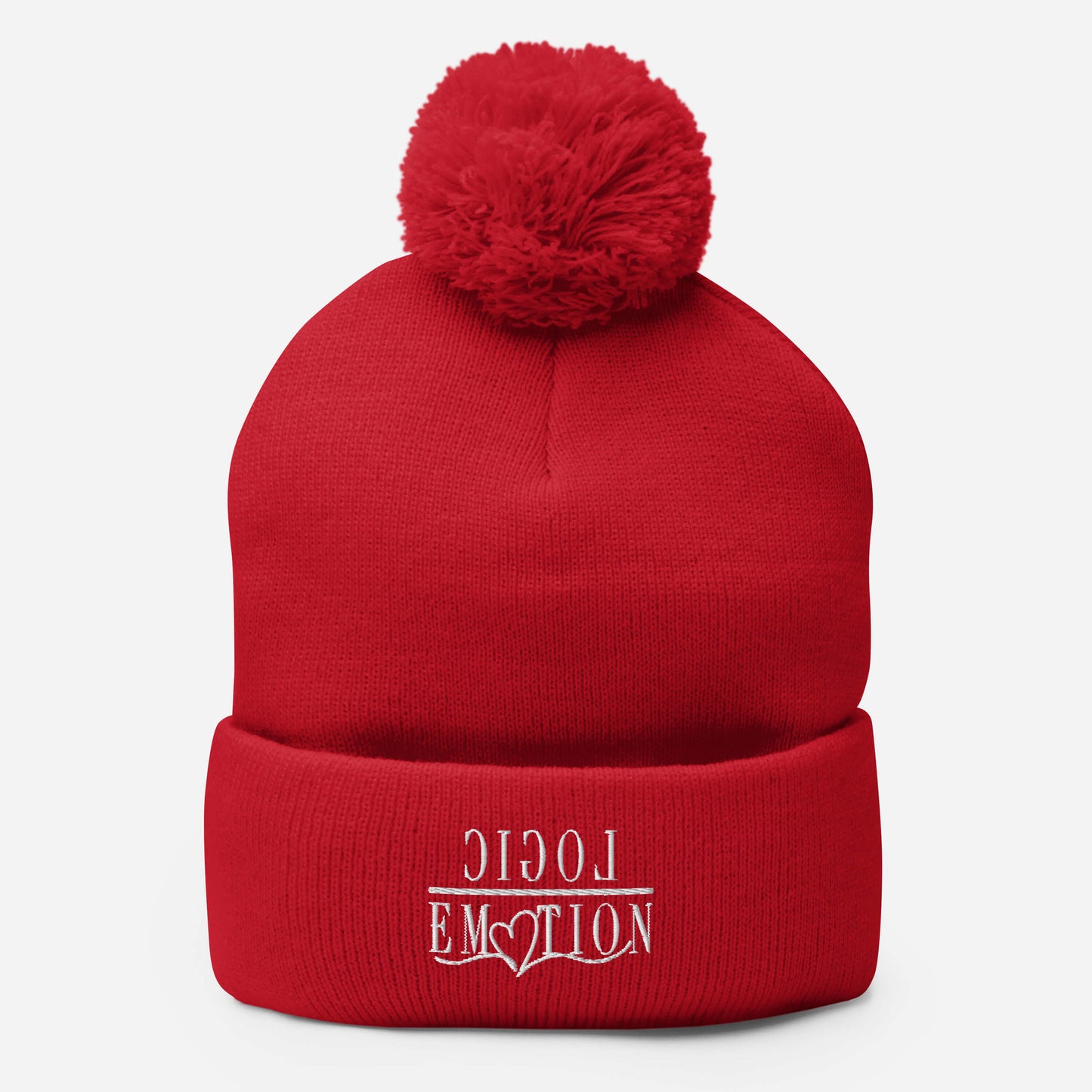 Logic Pom-Pom Beanie